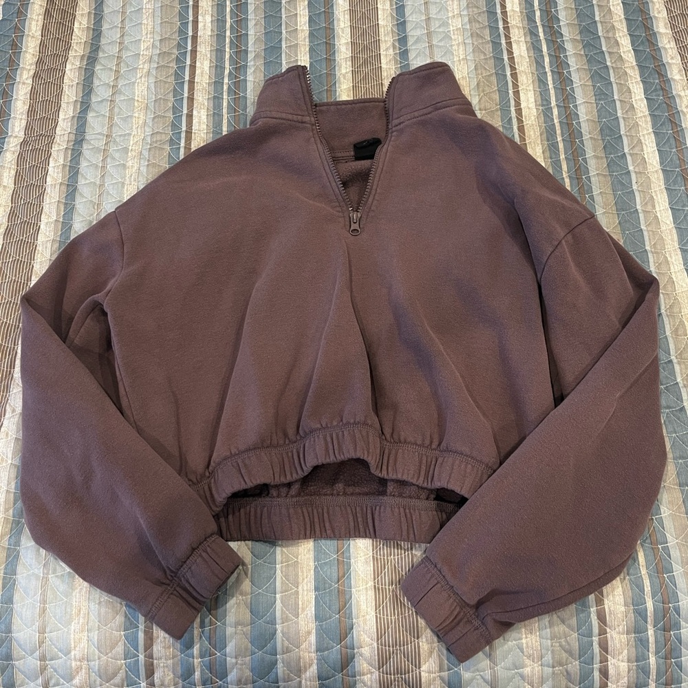 Pacsun Cropped Halfzip